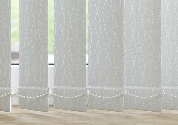 Deanna, Silver - Vertical Blind Slats - Image 3